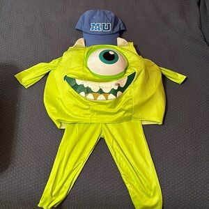 Mike wazowski Monsters Inc. 2T costume and Sully men’s Tshirt
